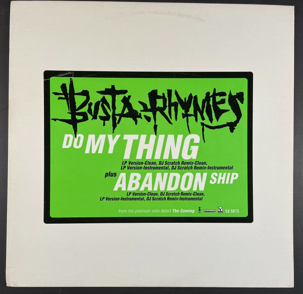 Do My Thing / Abandon Ship